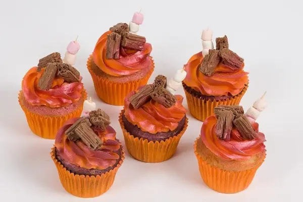 Bonfire Cupcakes