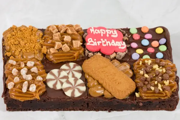 Chocolate and Caramel Brownie Variety Box